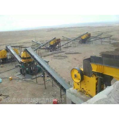 石料生产线设备 砂石生产线配置大型制砂机现场